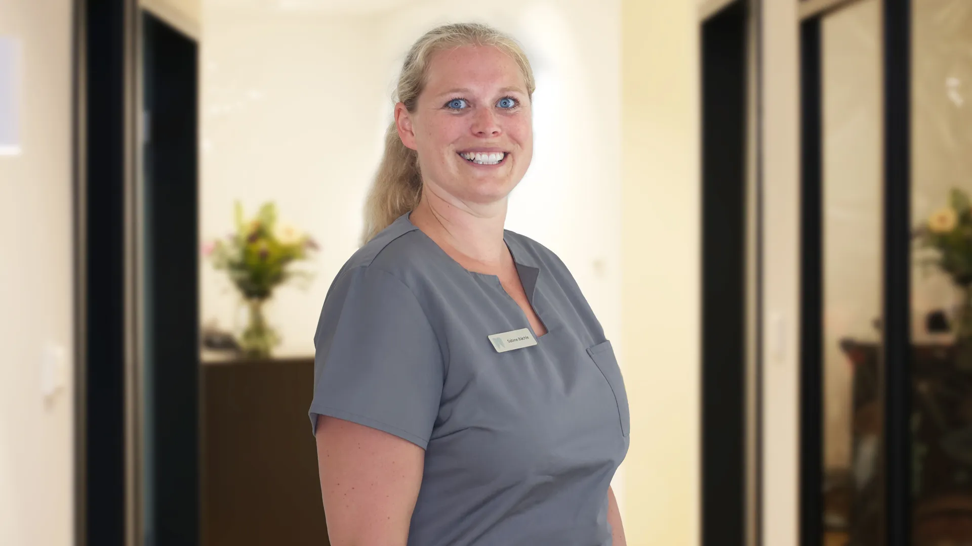 Sabine Bächle, Zahnmedizinische Prophylaxeassistentin und QM in der Zahnarztpraxis ZIZ in Schramberg